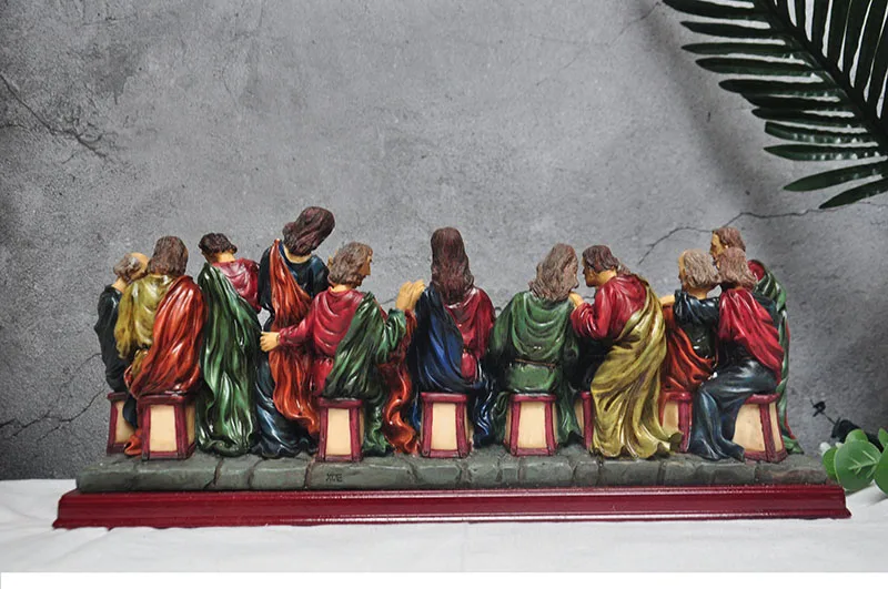 Leonardo Da Vinci s Final Dinner Home Church Resin Ornaments and Gifts