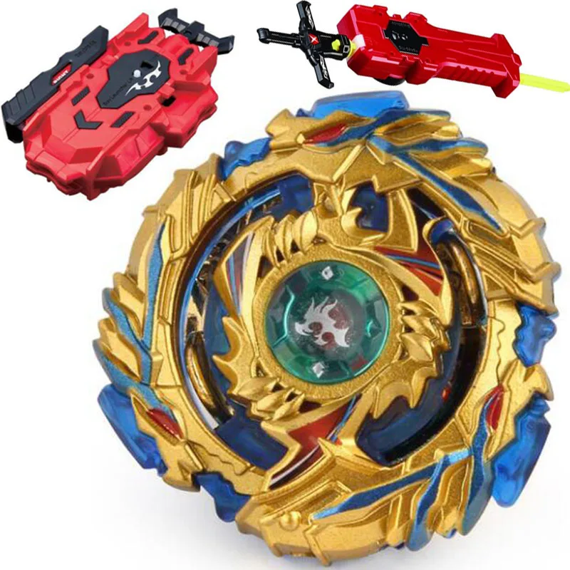 Kreis сатана сатомб спиннинг Топ Burst Starter w/Launcher Gold B 74 LR RED Launcher и Sword B121 B122 B125 B127