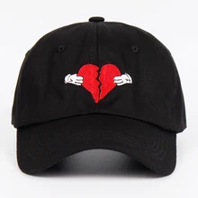 Newest Kanye West Heart Break Album Cap Trend Hip Hop Dad Hat Snapback Kanye Fashion King