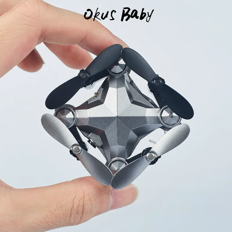 

2019 Brand New RC Drone Mini Foldable Mode Quadcopter 4 Channel Gyro Aircraft with Watch Type Remote Controller