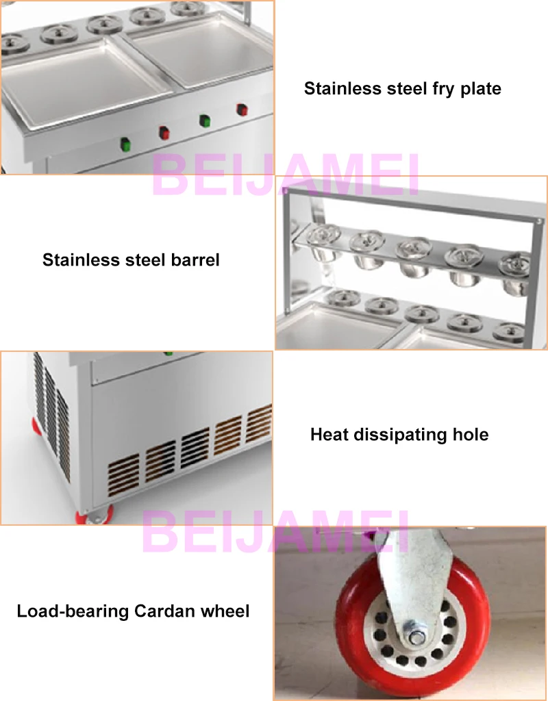 fried ice machine details