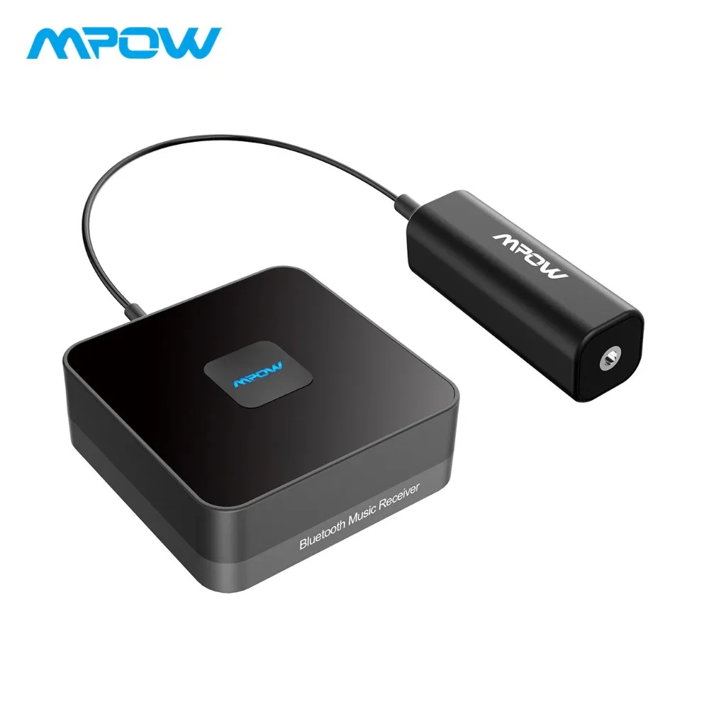 

MPOW Bluetooth Music Receiver Wireless Audio Adapter With Noise Isolator High-fidelity Stereo Sound for ECHO DOT Home Car Audio
