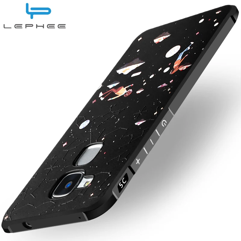 

Case for Huawei Honor 5C Case Cover Honor 5X Silicone 3D Cartoon Relief Parttern Anti-knock Honor 5X 5C Play Phone Cases Luxury