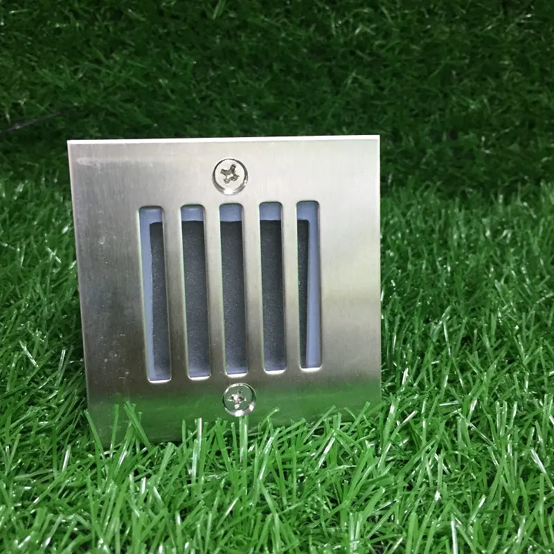 Paisagem do Jardim de Parede Iluminação ao ar Convés Levou Passo w Lâmpada Subterrânea Recesso Escada Paitio Local Inground Chão Livre Luz 3x2 Mod. 255850 13 Luzes e Iluminação