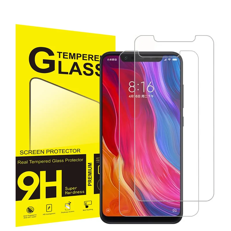 

1-5PCS Tempered Glass For Xiaomi Mi A1 A2 5X 8 Explorer Mix 2S Screen Protector For Redmi 6 Note 7 Pro Cristal Protective Glass