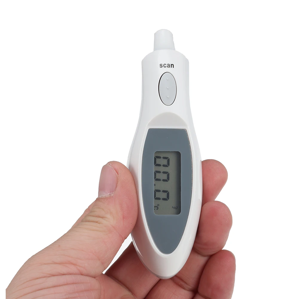 Infrared Ear Thermometer Body Temperature Measuring Device with LCD