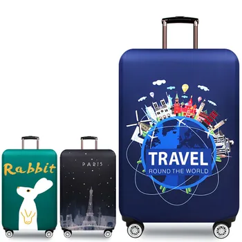 

Thicker Travel Luggage Protective Cover Trunk Case Apply To 18''-32'' Suitcase Lady Travel Wheeled Suitcase Trolley Bag #LR5