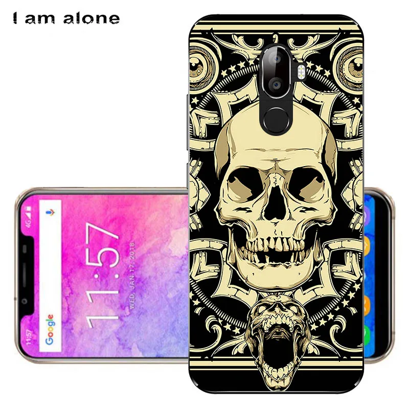 Чехлы для телефонов I am alone для Oukitel U18, 5,85 дюйма, ТПУ, милые Модные Цветные Чехлы для мобильных телефонов Oukitel U18 - Цвет: Solf TPU F25