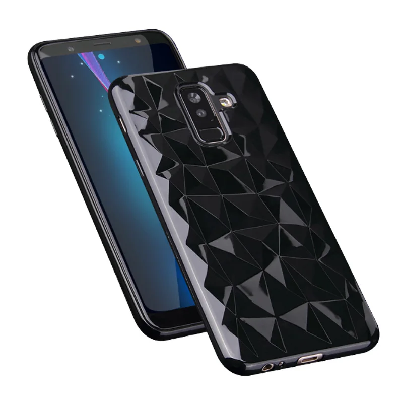 3D Алмазный матовый чехол для телефона Samsung Galaxy S7 Edge S8 S9 Plus Note 8 9 A6 Plus/A9 2018 S10 Coque |