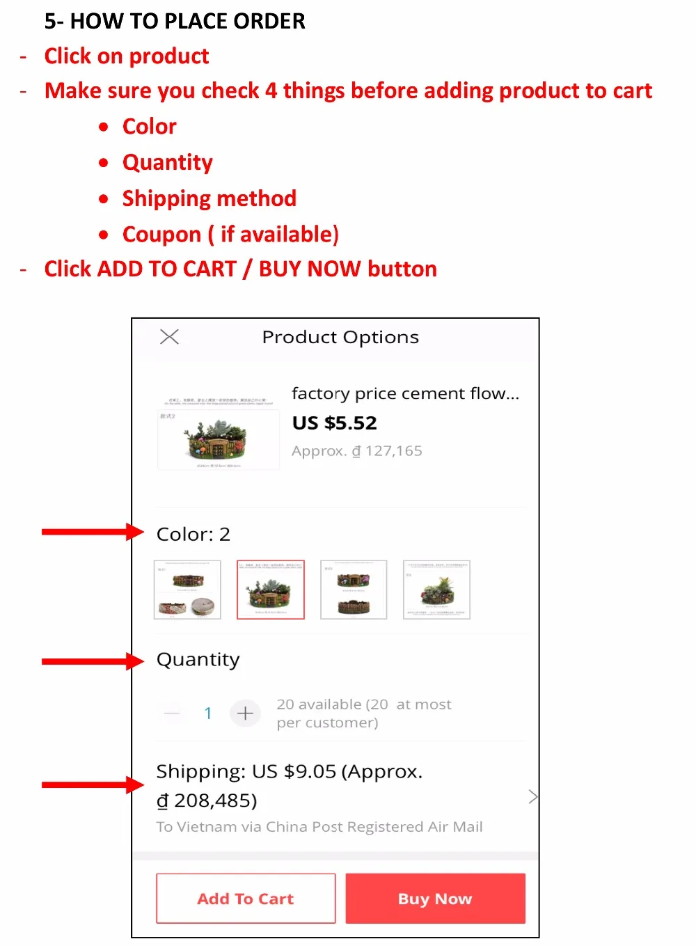GUIDANCE FOR BUYERS ON ALIEXPRESS STORE-5