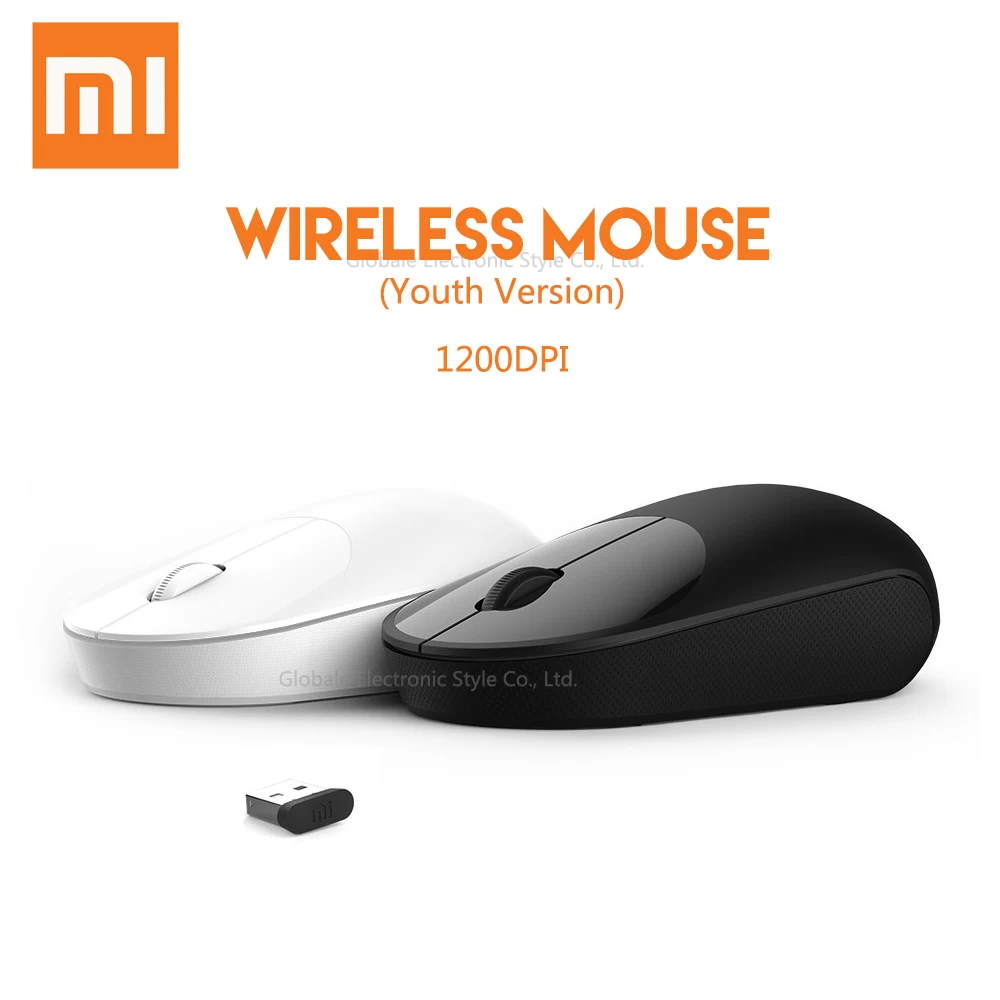 

Xiaomi Wireless Mouse Youth Version 1200DPI 2.4GHz Optical Computer Mouse for Office