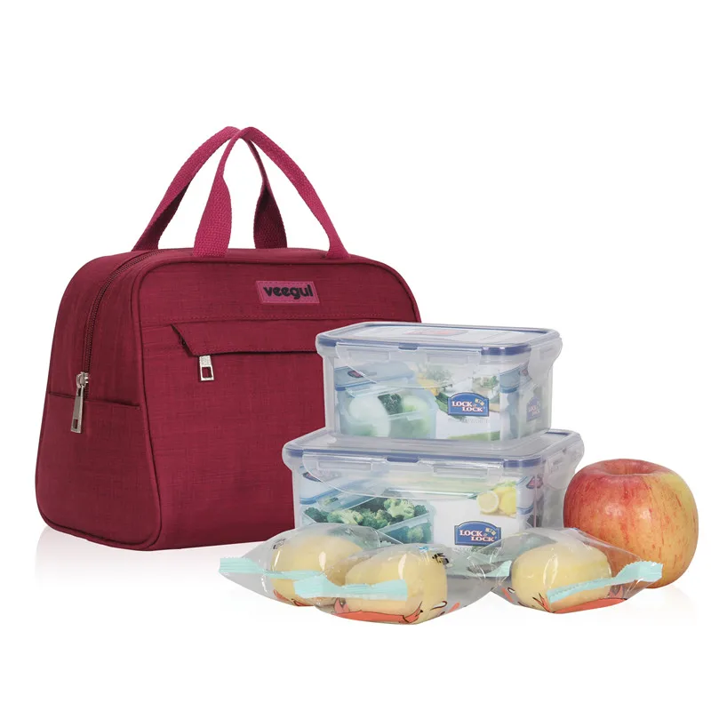 

Unisex Waterproof Lunch Bag Ice Bags Multifunction Thermal Bag Portable Outdoor Insulated Thermal Lunch Box