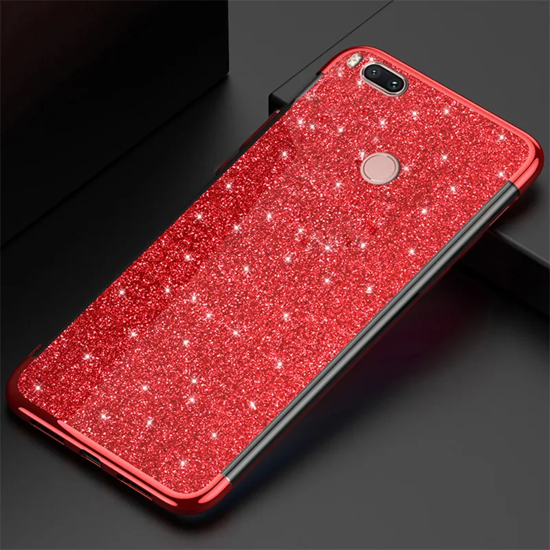 

For Xiaomi Mi A1 Case Colored Sparkling Soft Case for Xiaomi MiA1 Mi5X Xiao Mi A1 Case Cover