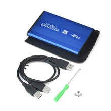 De alta Velocidad de 2.5 pulgadas USB 2.0 HDD Case DISCO Duro SATA caja Externa Caja para Ordenador PC Portátil Notebook XXM