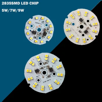 

220V LED COB Chip light Source 5W 7W 9W LED Bulb lamp Matrix Module IC Driver Downlight lamp Floodlight Ceramics Cooling