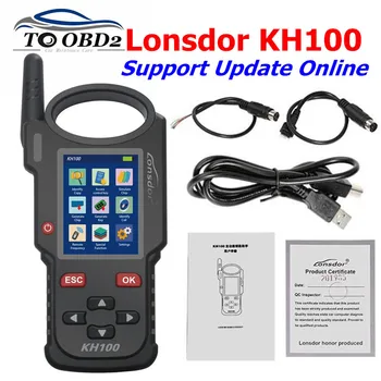 

Lonsdor KH100 Hand-Held Remote Key Programmer Original KH100 able to access control key/simulate/ generate chip/generate remote