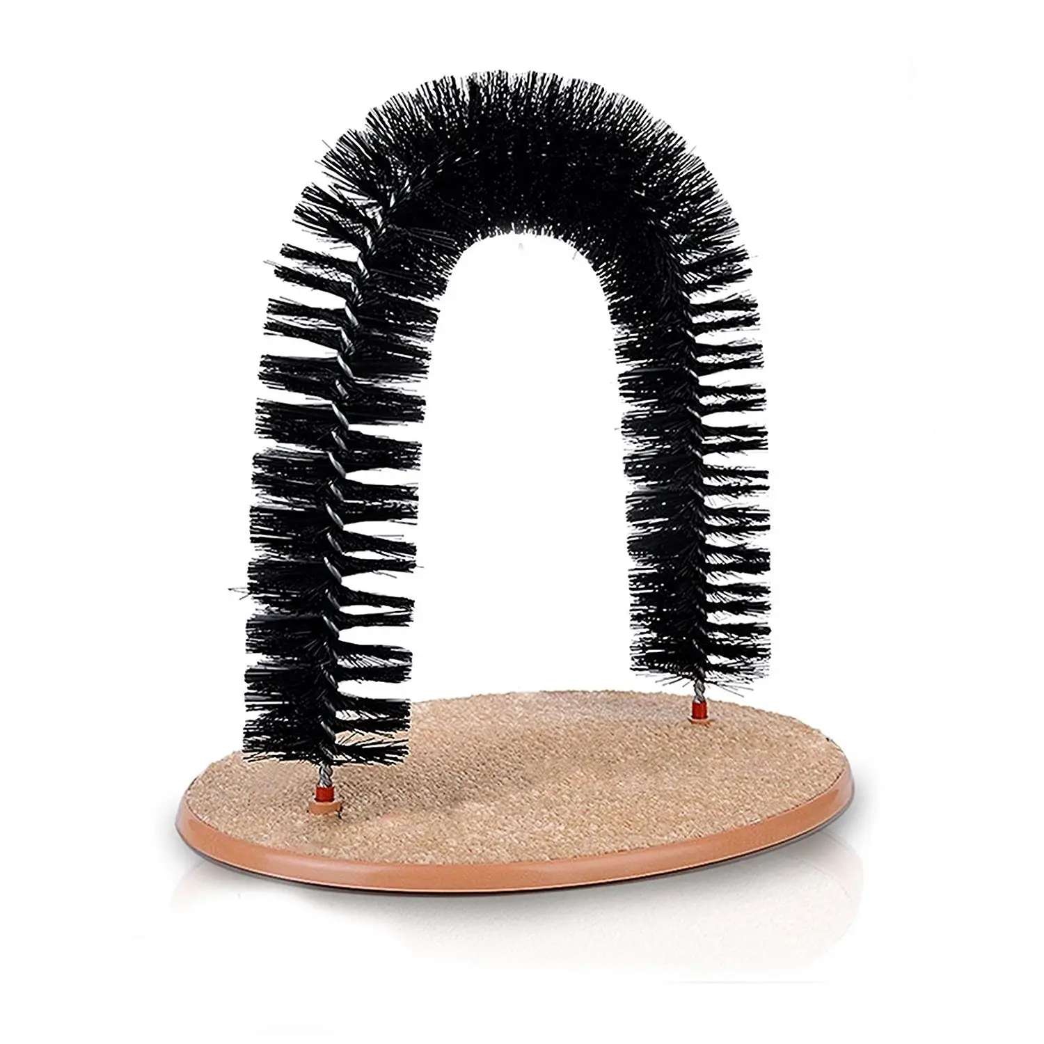 Good Arch Pet Cat Self Groomer With Round Fleece Base Cat Toy Brush Toys For Pets Scratching Devices Good Arch Pet Cat Self Groomer With Round Fleece Base Cat Toy Brush Toys For Pets Scratching Devices