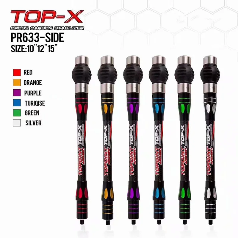 

2019 latest Archery compound bow stabilizer 10/12/15inch for bow shooting balance