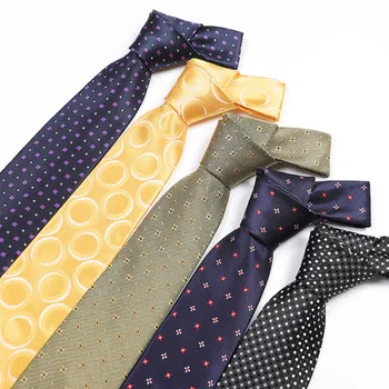 

Men's Tie Neckline Square Classic Party Wedding Fashion Polka Dot Tie Men's Polyester Silk Material Polka Dot Dot Tie