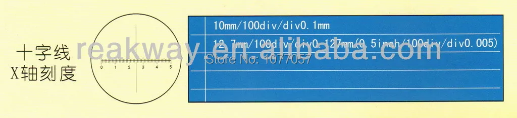 

Microscope Eyepiece Reticle Calibration Slide