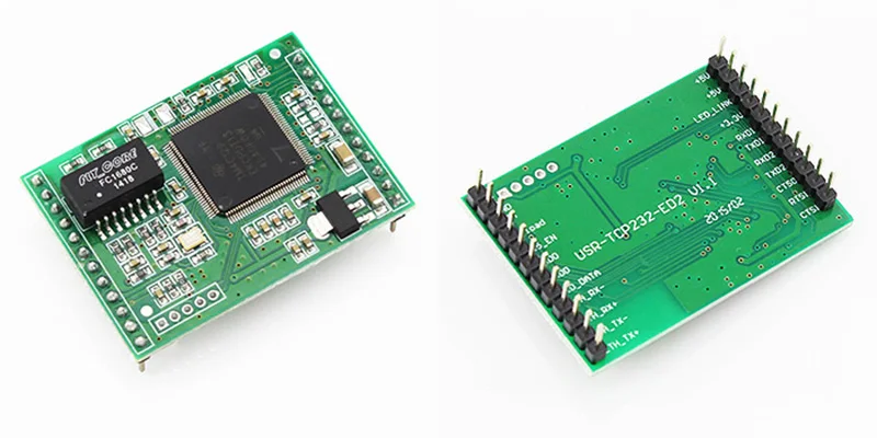USR TCP232 ED2 3/три последовательных порта LAN Модуль UART TTL к Ethernet TCP/IP конвертер с