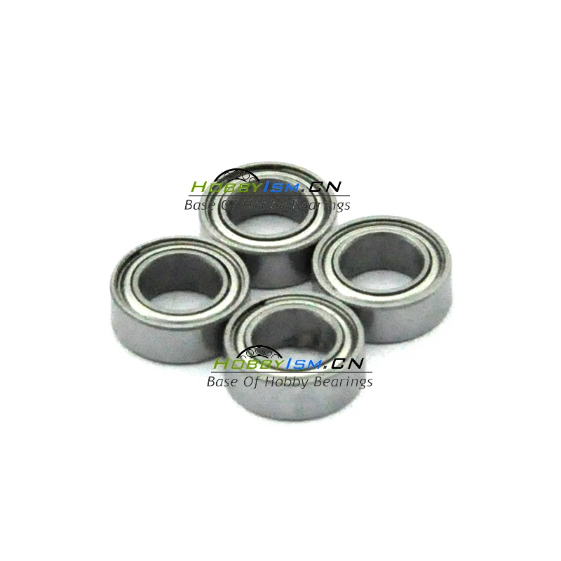 

4PCS 1/8"X1/4"X3/32" Metal Shields Bearings ABEC-3 R144 ZZ