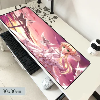 

Aldnoah.zero mouse pad Christmas gifts pad to mouse notbook computer mousepad gaming padmouse gamer laptop 80x30cm mouse mats