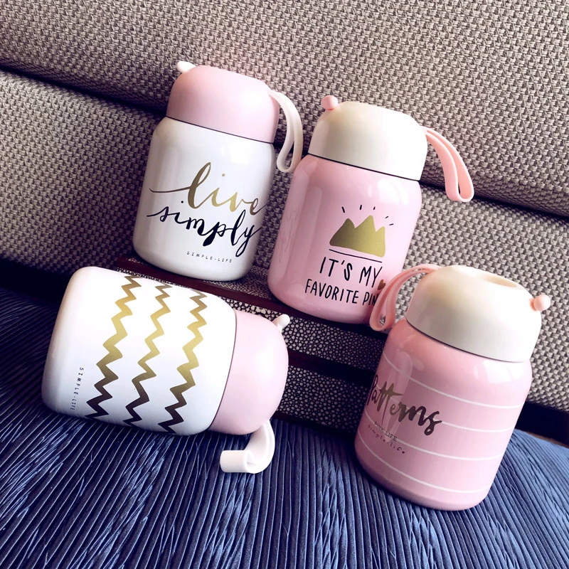 Portable-Pink-220ML-Vacuum-Flasks-Thermos-Insulation-Bottle-Tumbler-Children-Stainless-Steel-Mug-Tea-Coffee-Insulation-Cup-KC1687 (8)