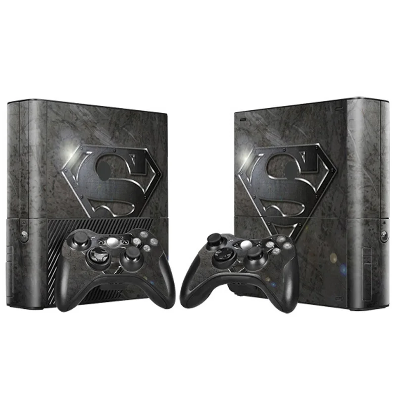 

DC Joker Batman and Superman Film Skin Sticker Decal For Xbox 360 E Console and Controllers Skins Stickers for Xbox360 E Vinyl