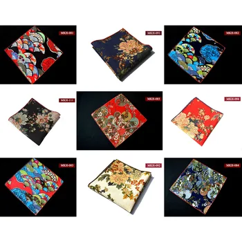 

Men Fashion Paisley Flower Handkerchief Pocket Square Wedding Party Hanky YXTIE0008