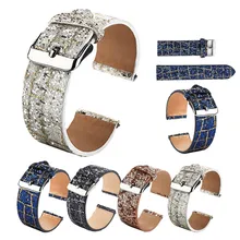 HIPERDEAL TexturBling блеск кожа наручный ремешок на замену часы ремешок для Fitbit Versa 15J Прямая