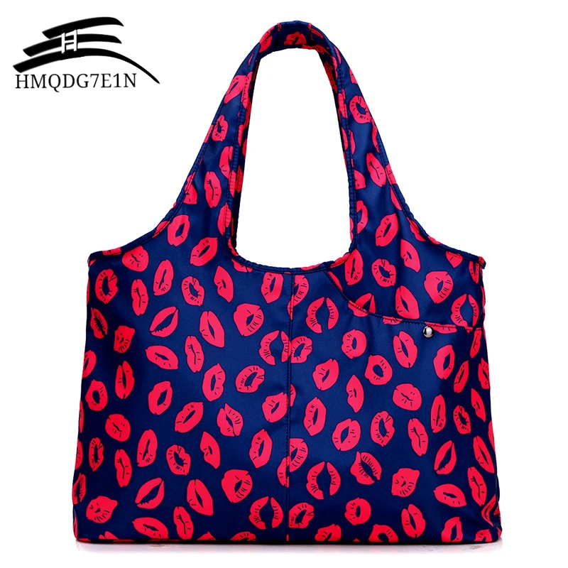 Водонепроницаемая нейлоновая женская сумка, повседневная большая сумка на плечо, Большая вместительная многофункциональная сумка на плечо для мамы, сумка для покупок