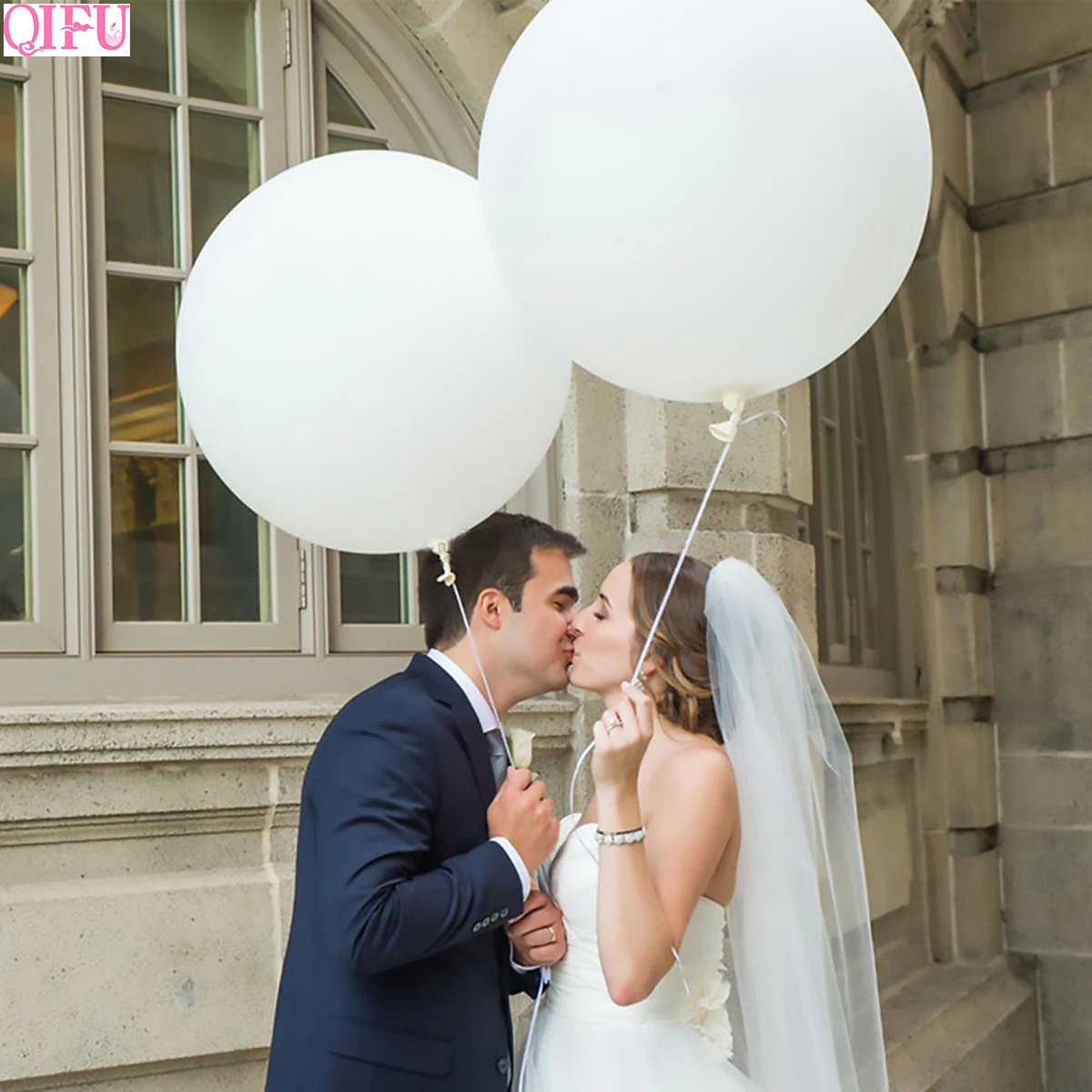 QIFU Black White Balloon Wedding Balloon Bride To Be Bridal Shower Wedding Ballon Helium Balon Party Baloon Wedding Balon Helium