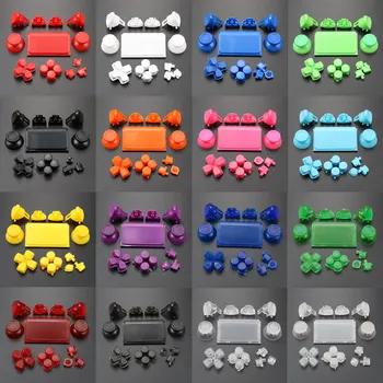 

YuXi 16set/lot L1 R1 L2 R2 Trigger Buttons analog stick cap for PS4 Pro Slim controller for JDS 040 JDM 040 Controller