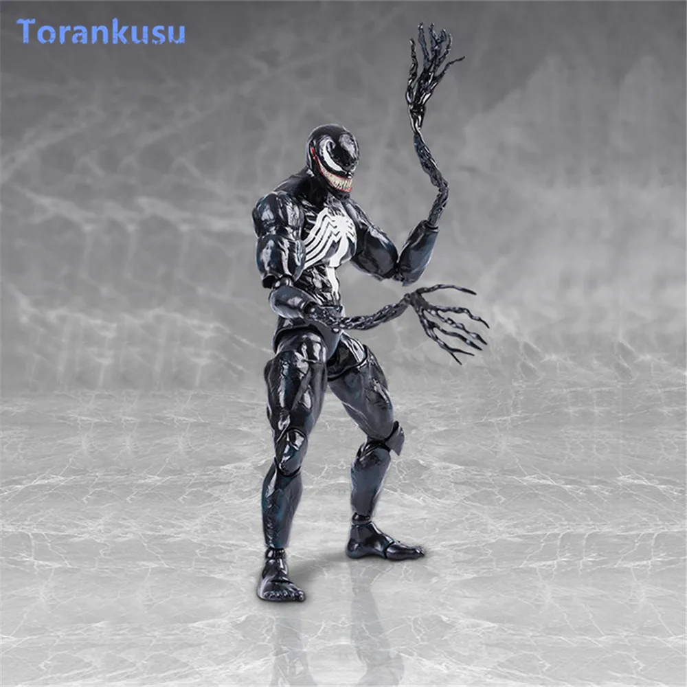 Экшн фигурка Venom Anti HC ПВХ модель в виде персонажа &quotфигма&quot Кукла Figuras Аниме