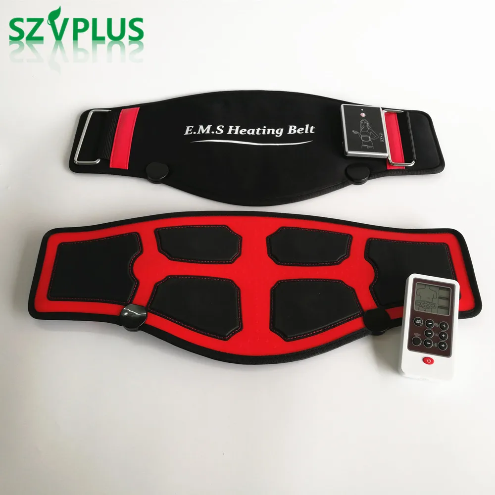 EMS Heating Belt TENS Myostimulator Physiotherapy Massager Electric