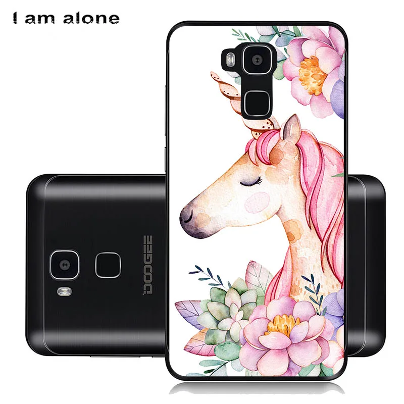 Чехлы для телефонов I am alone Для Doogee Y6 5,5 дюймов, мягкие сумки из ТПУ для мобильных телефонов с рисунком, модные чехлы для Doogee Y6 - Цвет: Soft TPU HH92