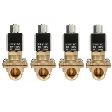 G3/4" Fluid Controller Electric Solenoid Valve DN20 NO Brass Electromagnetic Valve Electric Magnetic Valve