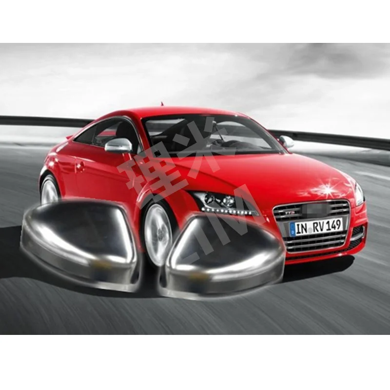 Для Audi TT 8j MK2 2006- 8 s MK3- S Стиль ABS хромированный Боковая дверь зеркало крыло крышка зеркало Замена автомобиля Интимные аксессуары