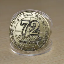Морской пехоты США 72 девственниц бронза античная наградная монета USMC наградная монета, высокое качество, наградная монета s