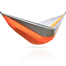 Оранжевый серый 210 T нейлоновый гамак уличная мебель Кемпинг хамак Кама садовая мебель hamac ангмат hamaca кровать muebles