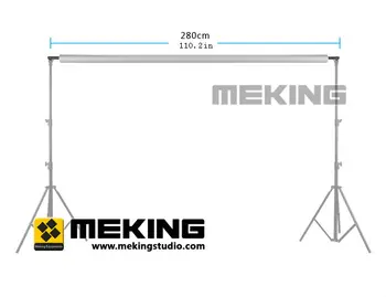 

2.8m / 9.2ft Background Cross Bar Photography Photo Studio Vedio Background Backdrops Support Crossbar for Light Stand Tripod