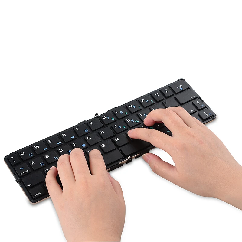 

Portable Bluetooth Keyboard English for ipad Samsung Children Tablets Phone Xiaomi Huawei Foldable