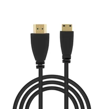 Mini HDMI to HDMI Cable 1m 1.5M 2m 3m Male to Male 2.0V HDMI Cable 4K 3D for Tablet Camcorder MP4 High Quality Mini HDMI cable Mini HDMI to HDMI Cable 1m 1.5M 2m 3m Male to Male 2.0V HDMI Cable 4K 3D for Tablet Camcorder MP4 High Quality Mini HDMI cable