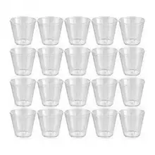 20 шт./компл. 30 мл прозрачные Пластик одноразовые выстрел желе чашки здоровый экологически чистые стаканы вечерние принадлежности для дня рождения свадьбы