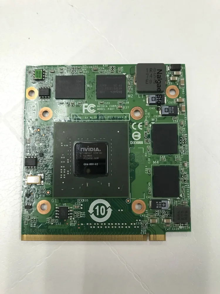 Видеокарта для Acer видеокарта 8600M GT 8600MGT MXM II DDR2 256 Мб 5920G 5520G 7720G 4720G 7250G 6920G 8920G