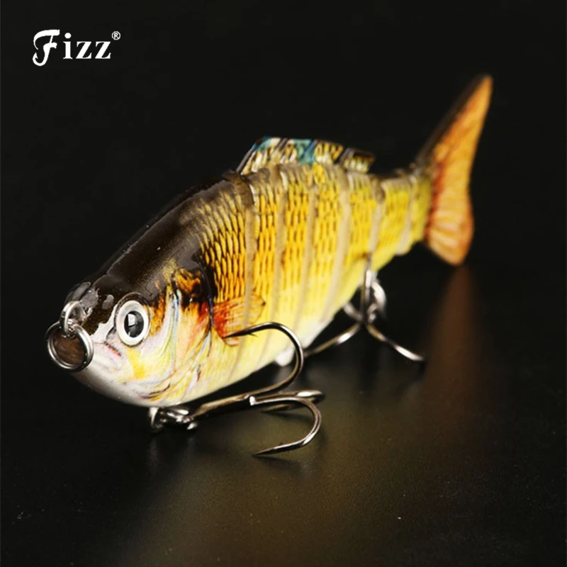 

Best 7 Segments Artificial Fishing Lure with Barb Hooks 3D Fish Eye Swimbait Fake Bait for Sea Rock / Boat Fishing Lake Fishing