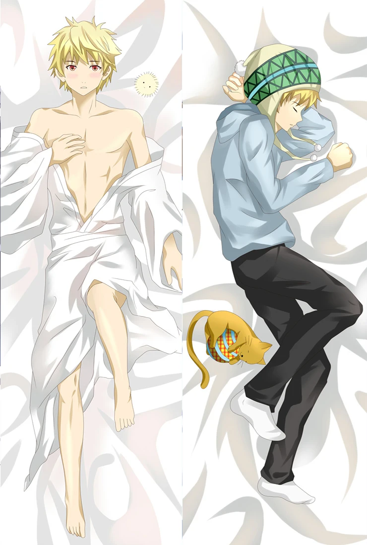 2018 July наволочка с аниме персонажами Noragami крутой мальчик YATO Yukine Dakimakura для подушки