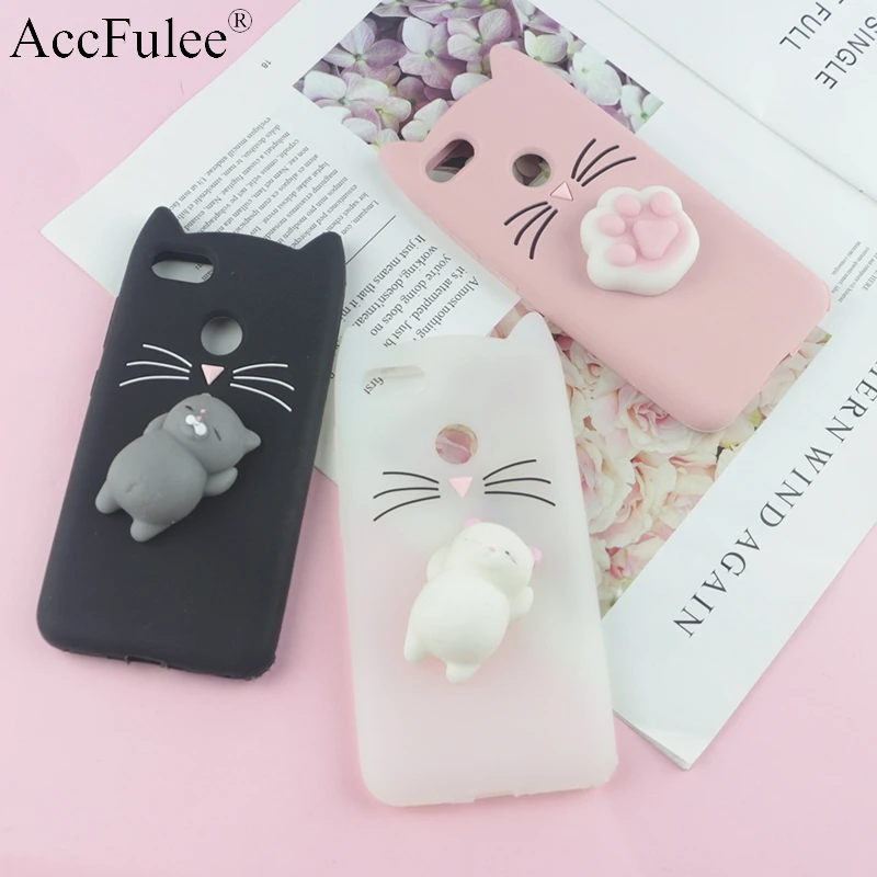 

3D Cute Japan Glitter Bearded Cat Case For Huawei P9 Lite 2017 / GR3 2017 Cover Silicone Mobile Phone Bags