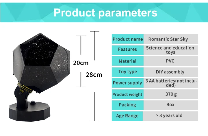 Романтический светильник звездного неба с 12 романтическими созвездиями, развивающие игрушки для детей, детей, взрослых, детская комната, игрушки для мальчиков и девочек, подарок